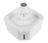 Generic Water Fountain for Cats Automatic Pet Water Dish Motion Sensing Technology Reduces Frequent Refills Abs Material Elegant Modern Bowl Shape Countertop Indoor Pet Owners