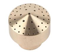 Generic Water Fountain Nozzle Brass Column 1/4''1/2''3/4''1''3/2''2'' Sprinkle Spray Head for Garden Pond Bring Beautiful Visual Effects (1/4 17.5-18cm Head Circumference)