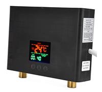 Generic Water Heater Frequency Conversion Smart Touch Control Toilet for Remote Control Combination Water Boilers Warmers (Black)