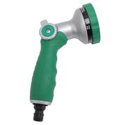 Generic Water Hose Spray Nozzle 6 Patterns Slip Resistant with Ergonomic Grip for Daily Watering and Car Washing 1 Unit