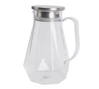 Generic Water Pitcher, Acrylic + Iron 1500ml Pitcher with Lid Cold Brew for Lemonade Milk Ice Tea Cold Or Hot Beverages (Style 2)