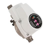 Generic Water Pressure Booster Pump Quiet Shower Pump Auto Sensing for Home Heater 150W 30L/min Stainless Steel for Kitchen Bathroom Garden (UK Plug)