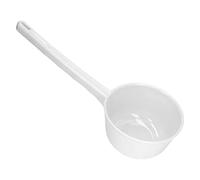 Generic Water Scoop, Plastic Water Ladle Long Handle Agricultural Ladle Agricultural Scoop Plastic for Garden Bathroom Kitchen (White)