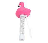 Generic Water Thermometer Animal Shaped Floating Pool Thermometer for Pool Spa, High Accuracy Durable Swimming Accessories, Pink Plastic