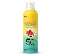 Generic Watermelon + Omega Sunfreeze Sun-screen Spray | SPF 50 P 7°C Cooling Effect | UV Rays + Pollution Defense | Lightweight, Non-Greasy & Invisible Finish | 100ml