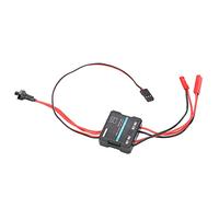 Generic Waterproof Black Brushed ESC 40A for 1/16 1/18 RC Car Upgrade, Simple Operation, Lithium Battery Protection, for Electric House Truck Climbing Car in Plastic Black
