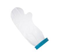 Generic Waterproof Shower Arm Cast Cover, Reusable Plaster Protector Sleeve Made of PVC and Silicone, for Home Use While Showering to Keep Cast Dry