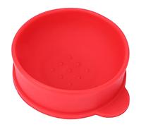 Generic Waxkom, Replacement Was Pot Stable Securely Safe Washable Reusable Compact Portable Slicone for At Home for Beauty Salon (Red)