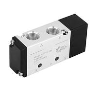 Generic Wear Resistant 4A210-08 Pneumatic 2 Position 5 Way Air Valve Suitable for Textile Equipment and Mechanical Equipment PT1/4in