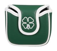 Generic Wear-resistant for Putter Head Club Cover Golf Pu Multifunctional Design, Retro Style Green Protector Golfing Sports Use