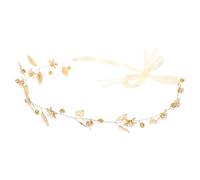 Generic Wedding Crystal Leaves Headband with Delicate Leaf Crown Design Lightweight Bridal Hair Accessory for Bridesmaids and Wedding Ceremonies