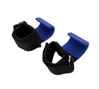 Generic Weightlifting Booster Hook Durable and Comfortable Grips for Pull Ups and Strength Training Adjustable Fit 2 Pieces (Blue)