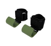 Generic Weightlifting Booster Hook Durable and Comfortable Grips for Pull Ups and Strength Training Adjustable Fit 2 Pieces (Green)