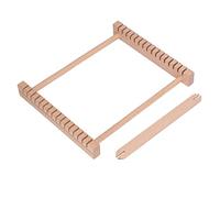 Generic Well-Made Wooden Weaving Frame Loom Tapestry Knitting Tool for Children, Beginner Beech Wood Toy Spinner