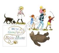 Generic We're Going on a Bear Hunt Themed Edible Icing Sheet A4 Cake Toppers