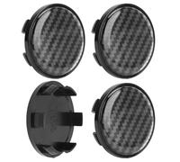 Generic Wheel Center Caps Carbon Fiber Style Hub Cap Cover for Car Rim Protection, 54mm Universal Rim Center Caps for Modifying Hub, 4pcs for Car Enthusiasts