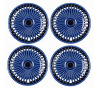 Generic Wheel Hub Cover Hubcap Spoke Pattern Car Wheel Protector Dust Suitable For Daily Driving Street Parking Outdoor Use, Blue