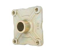 Generic Wheel Rear Axle Hub Plate Reliable 23 Teeth for ATV Quad Off-Road Vehicle Metal Material
