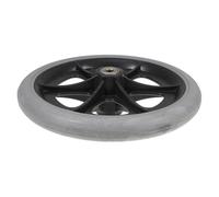 Generic Wheelchair Front Caster Heavy Duty 7 Inch Replacement Wheel Tire with Firm Construction and Enhanced Comfort for Manual Wheelchairs and Walkers for Indoor Daily Use