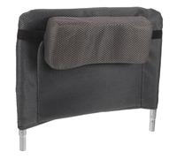 Generic Wheelchair Mesh Headrest Attachment with Breathable Micro Elastic Neck Support Pillow for Wheelchairs Sponge and High Carbon Steel Frame Easy to Install Replacement Cushion