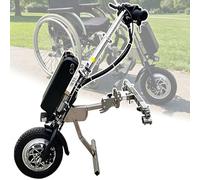 Generic Wheelchair Pull Device, with 3 Speed Adjustment and Disc Brake, Maximum Load Capacity 110 kg, for Homes, Hospitals, and Emergency Centers(B)