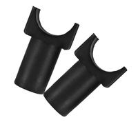 Generic Wheelchair Seat Rail Guide Blocks Plastic 2Pcs U-Shaped Parts for Wheelchair Seat Track Repair and Maintenance in Rehabilitation Centers