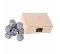 Generic Whisky Chilling Stones Cool Icicle Rocks for Home Bar Drink Chiller Gift Set for Beer Lovers (Sesame White)
