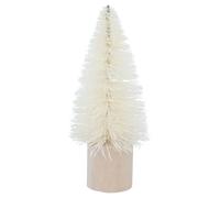 Generic White Artificial Christmas Tree, 15 cm, Pine, Stand, Christmas