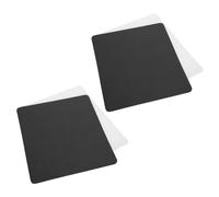 Generic White Black 4pcs Non Slip Rubber Sewing Machine Foot Pedal Mat Noise Reduction Pad