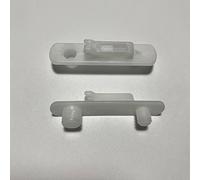 Generic White Plastic Drawer to Rail Connector (2 Pack) for IKEA Furniture Replacement Parts