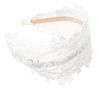 Generic Wide Handmade Soft Fabric Headband for Women, Comfortable and Lightweight Wide Headbands, Elegant and Charming Hair Accessory for Family Gatherings and Concerts