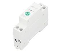 Generic WIFI Circuit Breaker, AC90-300V Power Consumption Data Storage Intelligent Protection Voice Control WIFI Metering Circuit Breaker for Home Equipment (25A)