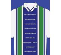 Generic Wigan Athletic Retro Art Print, Size A4, Wall Art, Print, Living Room