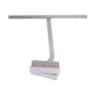 Generic Window Crank Replacement, Single Arm Right Hand Casement Operator with Removable White Cover for 300-450mm Width 1200mm Height PVC Wood Aluminum Window