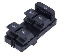 Generic Window Fit for Master Control Switch Black Replacement for SEAT Leon 2020 and Atlas Cross Sport 2020, Power Window Switch for MK7 2013-2021, Easy Installation