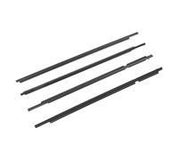 Generic Window Weatherstrip Seal Belt Durable 4Pcs Fit for Land Cruiser 120 Series 2003-2009, GX470 2003-2009