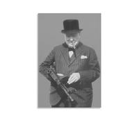 Generic Winston Churchill Poster Art Wallpaper (6) Canvas Painting Poster Wall Art Decorative Picture Prints Modern Decor 08x12inch(20x30cm)