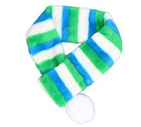 Generic Winter Stripes for Dogs for Dogs, Washable Christmas Scarf for Pet Animal Soft Plush Plush for Birthday Parties for Filming in the Family (S)