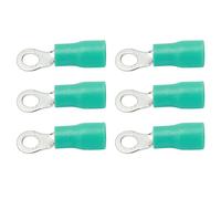 Generic Wire Connector, Rinse Terminals of The Pre -displayed Ring Excellent Copper Conductivity+PVC Tin Plates for Appliances (RV1.25-3)