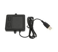 Generic Wired USB Touchpad Multifunctional High Sensitivity for Laptop Desktop Home Office Black Portable Trackpad 2 Button for 10
