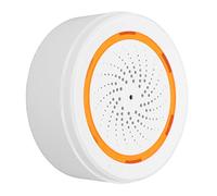 Generic Wireless APP Remote Alarm, Sound and Light Alarm 18 Optional Tones 90dB Noise 2.4GHZ for Home Use (For ZigBee)