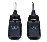 Generic Wireless Guitar System, 2.4GHz Rechargeable Receiver and Transmitter Plug Play System for Bass Violin Keyboard Electric Instruments
