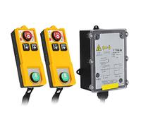 Generic Wireless Industrial Hoist Crane Remote Controller with Smart Technology for Bridge Cranes, IP68 Protection Level, 100m Control Distance, ABS Material (ABS 4)