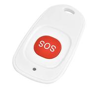 Generic Wireless SOS Emergency Button Alarm - Compact Safety Device for Seniors, Home Use, White, 1 Unit