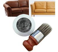 Generic Wise Owl Furniture Salve for Leather - Leather Furniture Restorer & Conditioner with Boar Bristle Brush - Revive and Protect Your Leather Furniture (1PC)