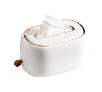 Generic with Lid Built in Spring, Easy to Install and Replace Tissues for Bathroom, Kitchen and Cars (White)