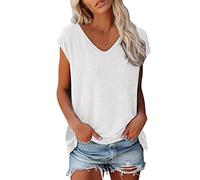 Generic Women Baggy T-Shirts V Neck Long Sleeve T Shirts Women Black Polo Shirt Women Neon Tops for Women Gym Tops for Women UK Ladies Short Sleeve Blouses Workout Tops for Women UK Lace Tops