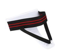 Generic Women Taekwondo Groin Guard PU Leather Ergonomic Design Crotch Protector for Martial Arts Training Boxing Karate Sanda White Size S M L XL (M)