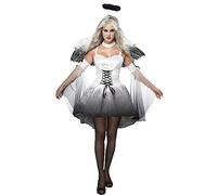Generic Women's Funny Bride Witch Cosplay Halloween Costume (White, XL)