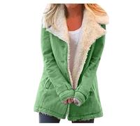 Generic Women's Green, Red, Navy Rubber Blend Rain Coat Cardigan, Medium, Loose Fit, Long Sleeve, Water Resistant